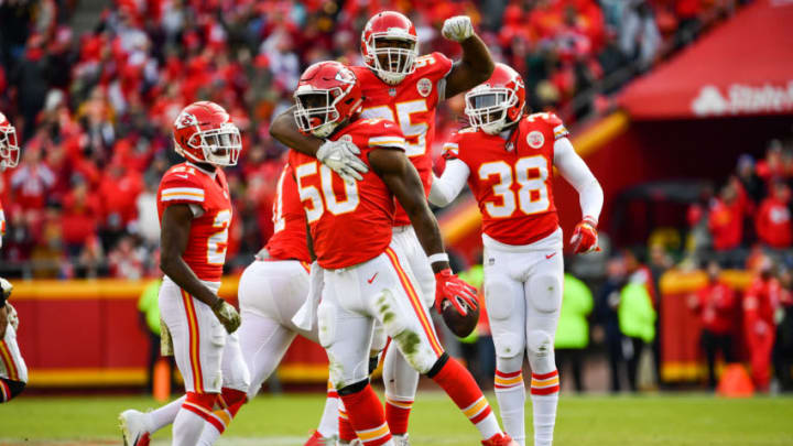 Kansas City Chiefs agradece a todos los jugadores por participar en la ceremonia del ring